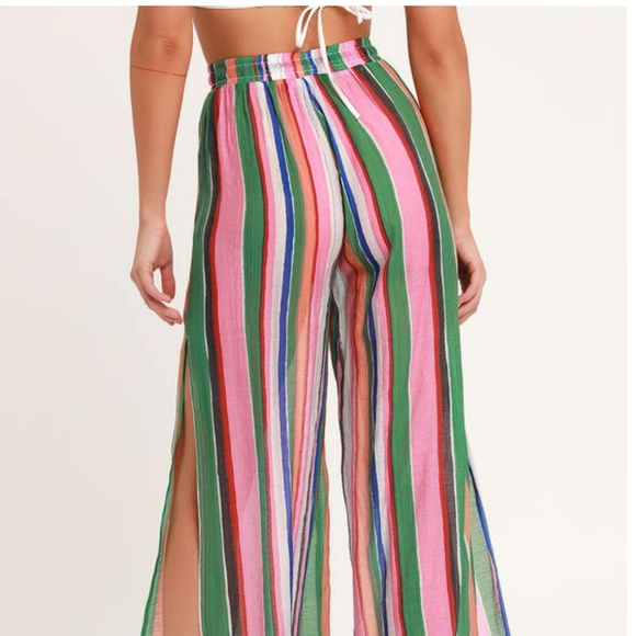 NWOT Lulu's Eternal Vacation Striped Cover-Up - Picture 5 of 6